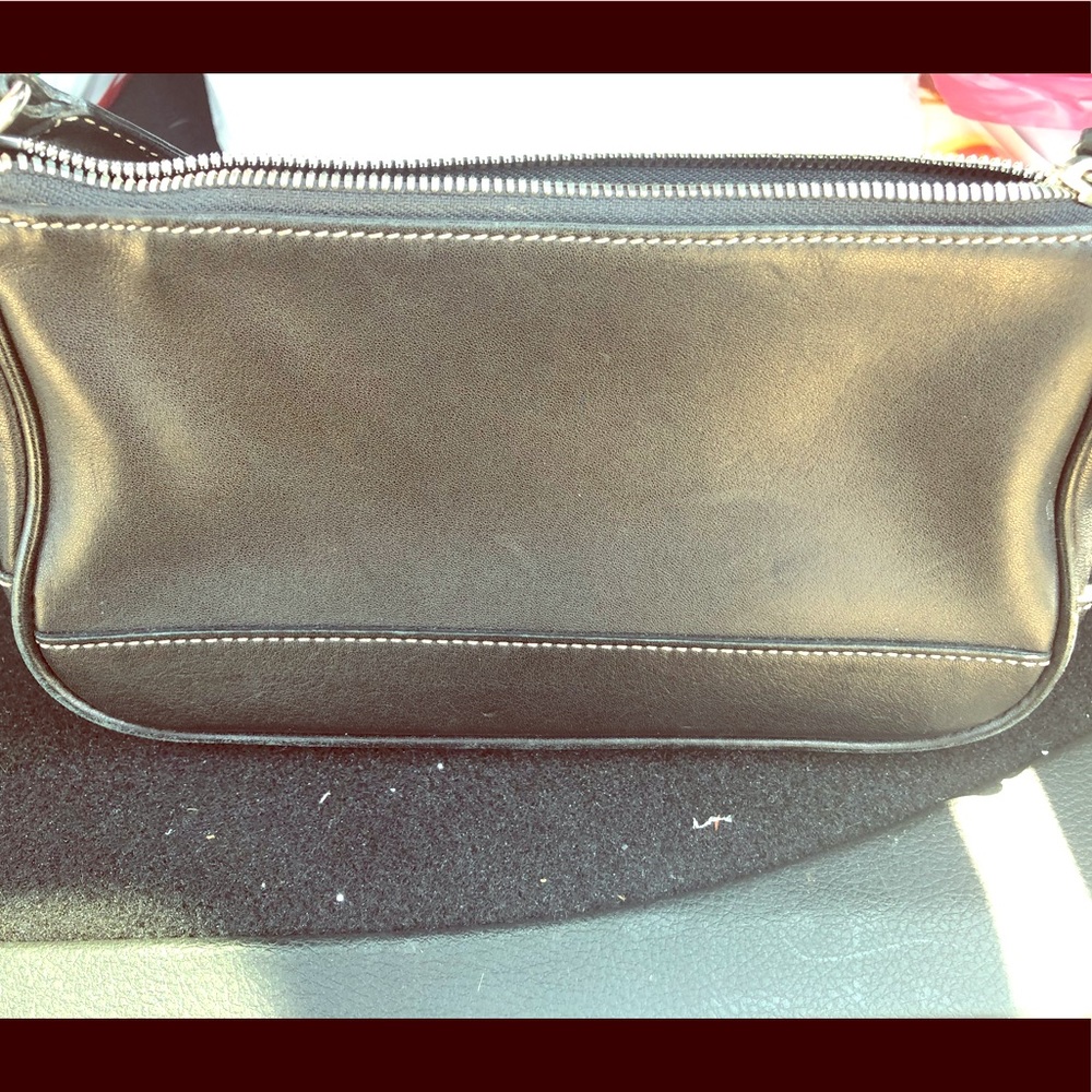 COACH Vintage Bag. Black Leather